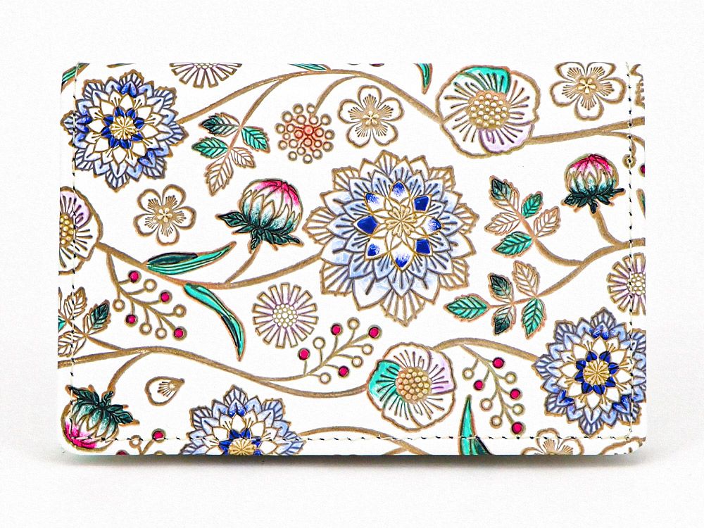 Dahlia (Cobalt Blue) Business Card Case