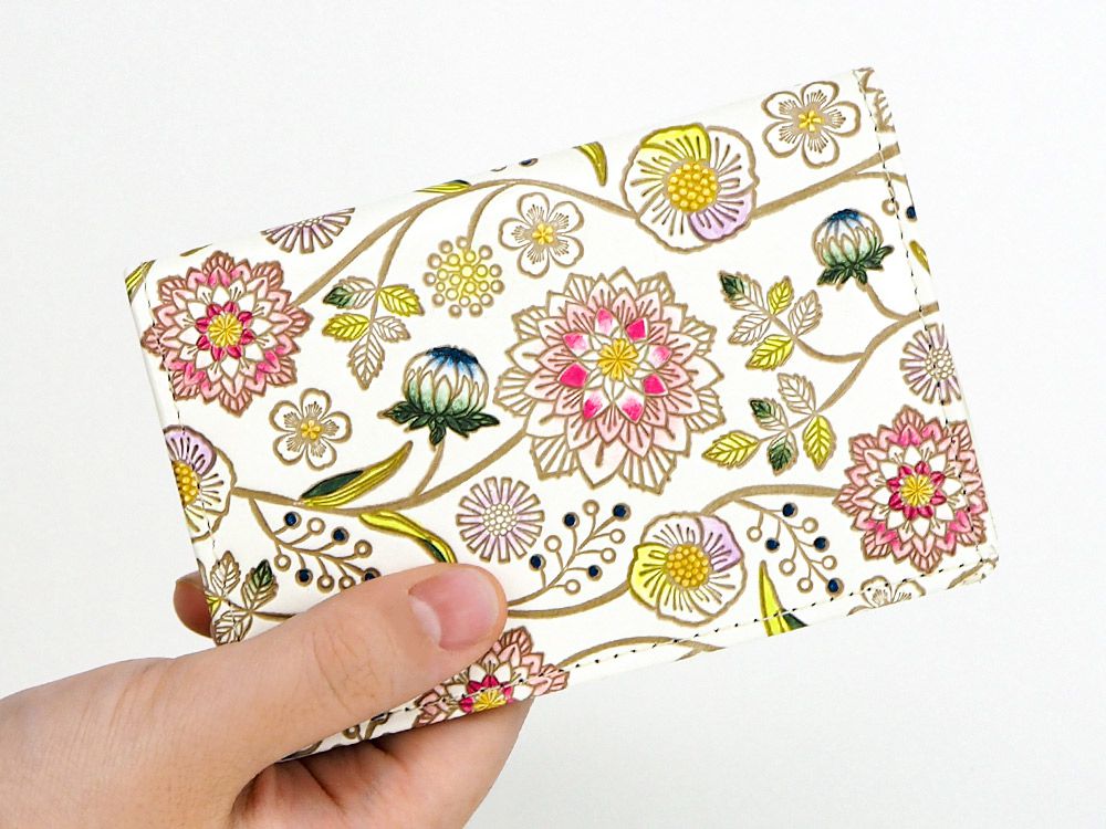 Dahlia (Berry Pink) Business Card Case