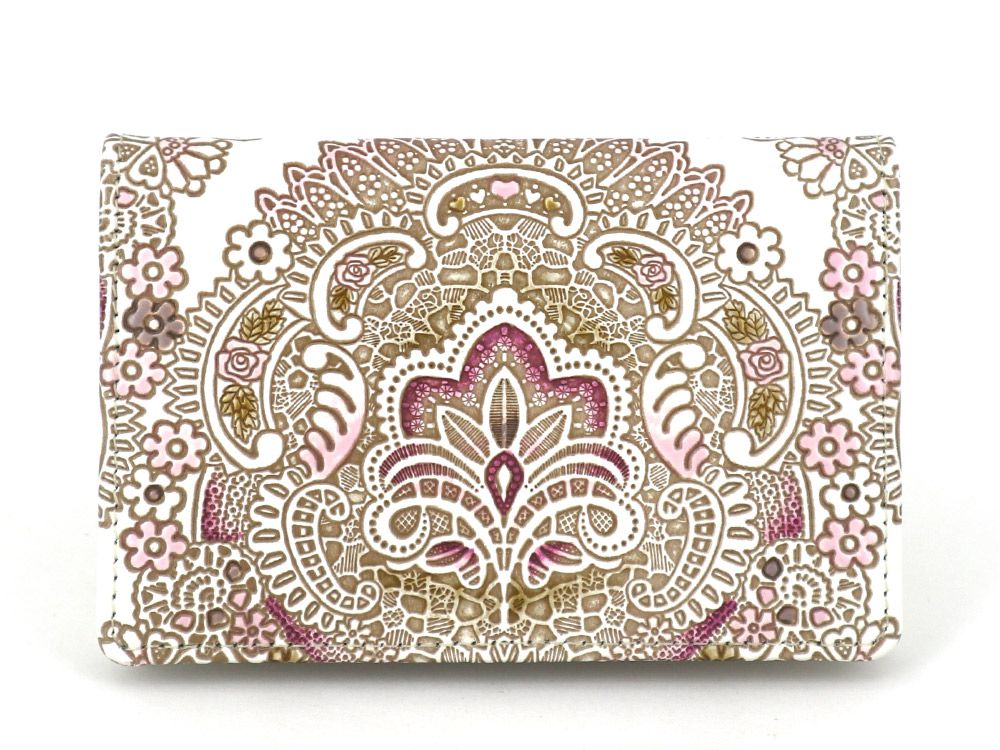 Antique Lace (Pink) Business Card Case