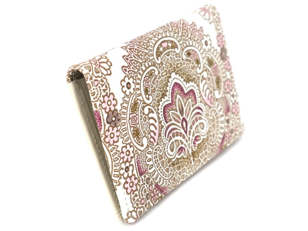 Antique Lace (Pink) Business Card Case