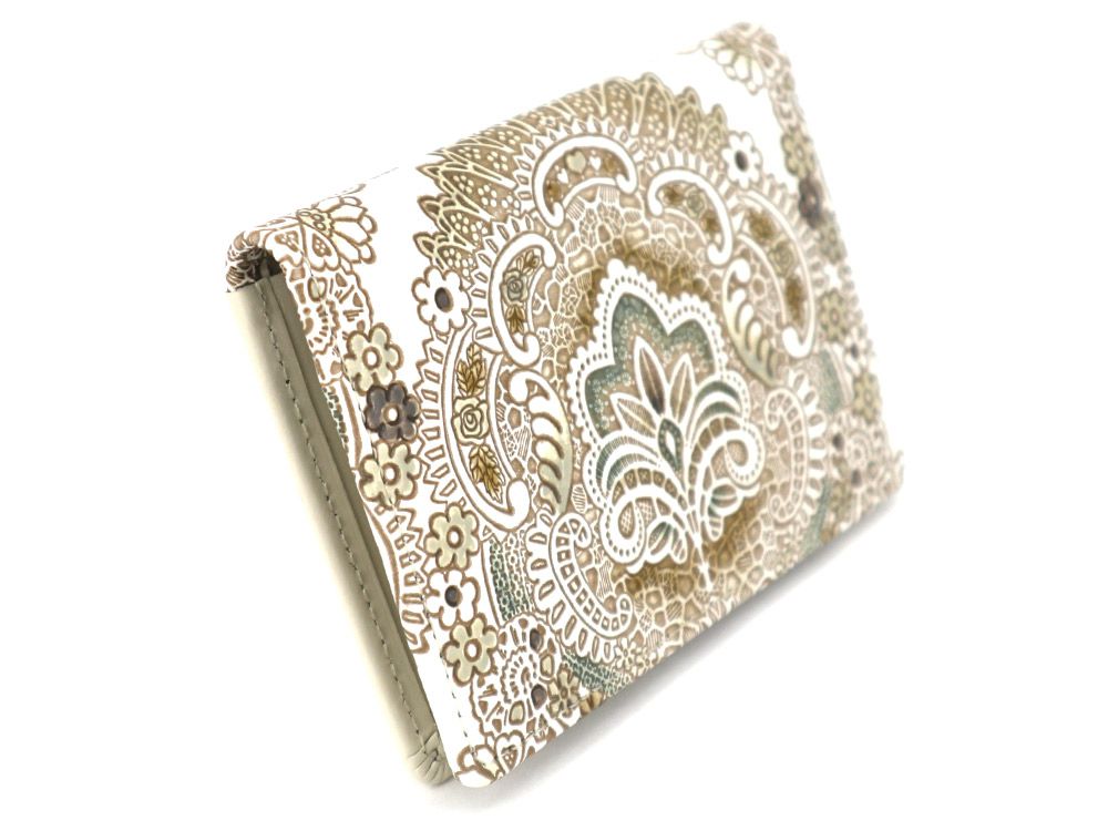 Antique Lace (Green) Business Card Case