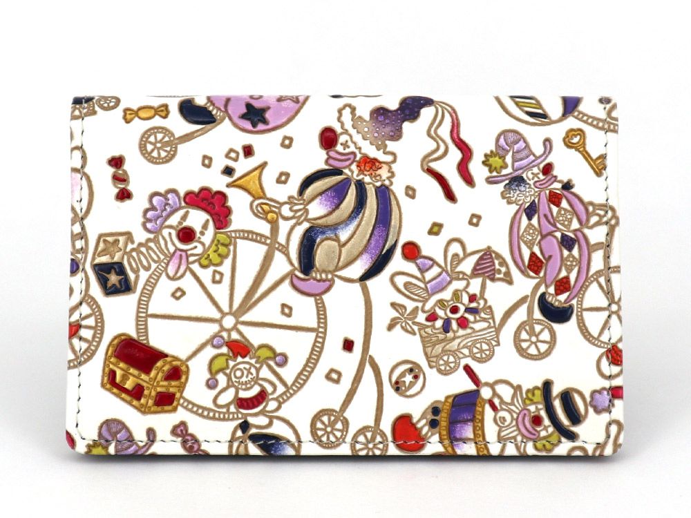 Pierrot (Purple) Business Card Case