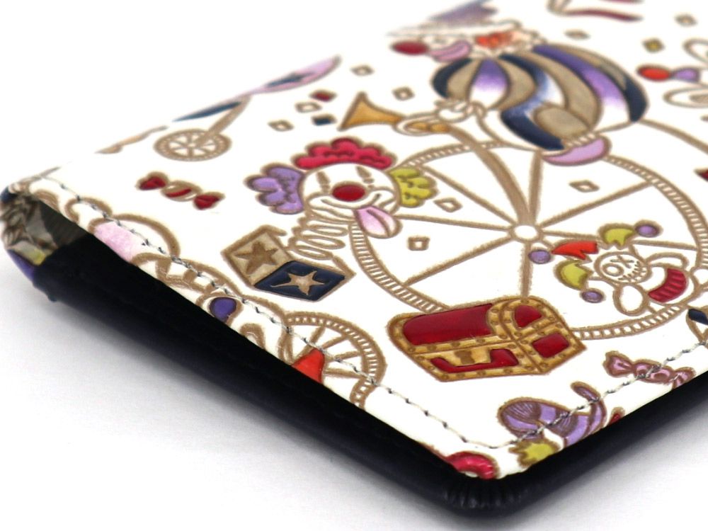 Pierrot (Purple) Business Card Case