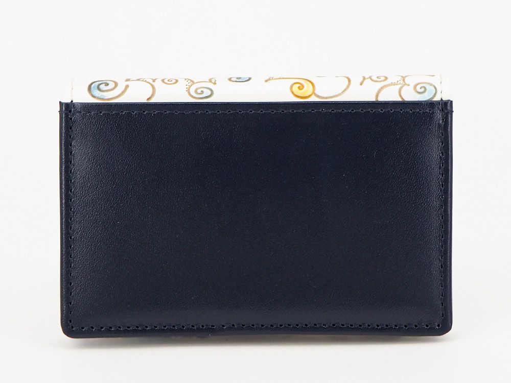 Facing Cranes Business Card Case