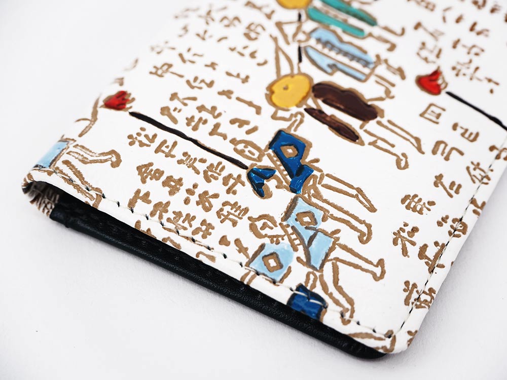 Daimyo Procession with Kanji Business Card Case