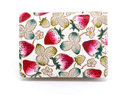 Strawberries Square Coin Purse