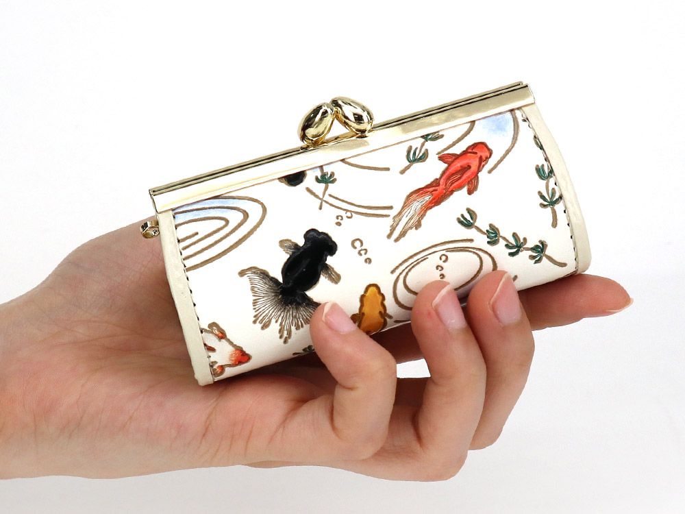 Gold Fishes Lipstick Case