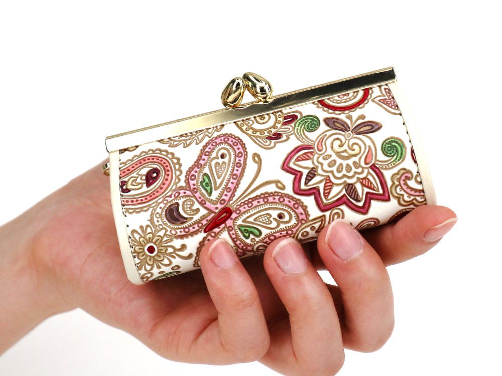 Paisley (Ruby) Lipstick Case