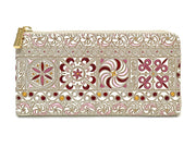 KINSHA - Persia Tiles (Pink) L-shaped Long Wallet