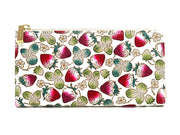 Strawberries L-shaped Long Wallet