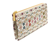 HANABISHI Traditional Flower Patterns L-shaped Long Wallet