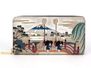 NIHONBASHI Zippered Long Wallet