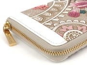 Pink Parrot Zippered Long Wallet