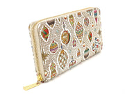Christmas Ornaments Zippered Long Wallet