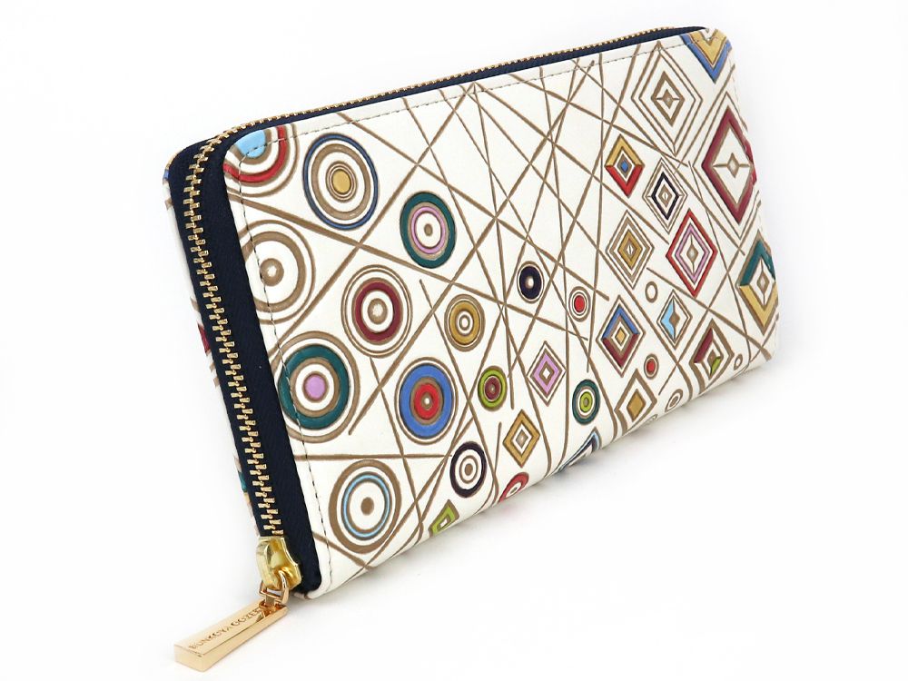 SHIBARAKU Kabuki Zippered Long Wallet
