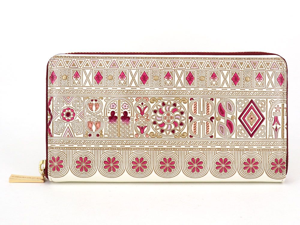 Apollo (Pink) Zippered Long Wallet