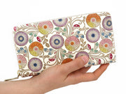 SARASAGIKU - Chrysanthemum Zippered Long Wallet