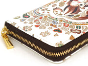 Foodie Squirrel Zippered Long Wallet