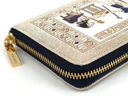 Egyptian Design (#3) Zippered Long Wallet