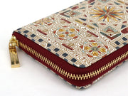 Carreau (Bronze) Zippered Long Wallet