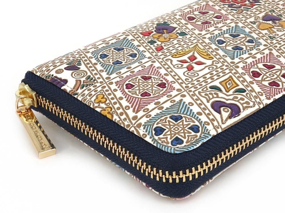 Playing Cards (Alice in Wonderland) Zippered Long Wallet