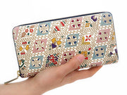Playing Cards (Alice in Wonderland) Zippered Long Wallet