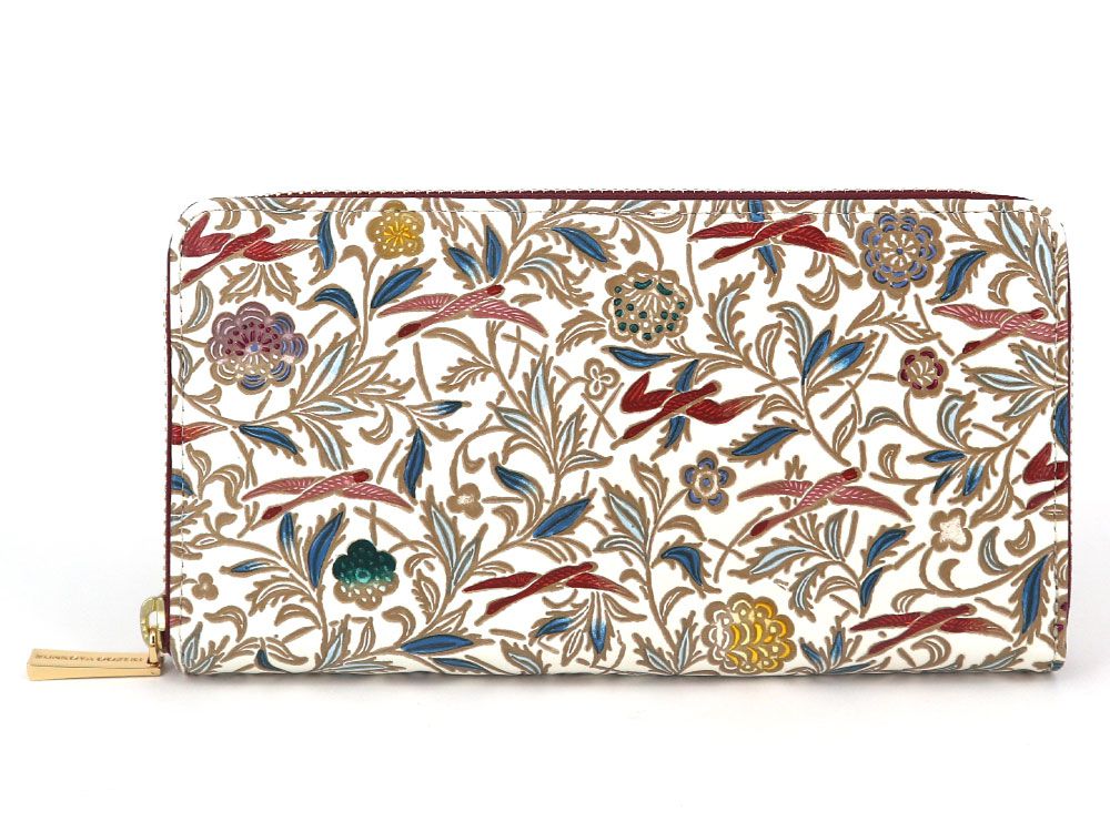 Geese (Red) Zippered Long Wallet