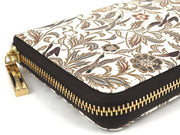 Geese (Brown) Zippered Long Wallet