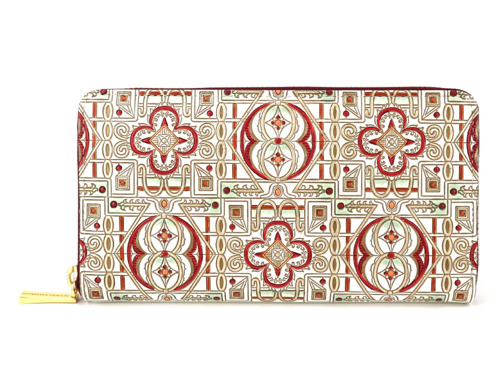 Miyabi (Red) Zippered Long Wallet