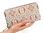Miyabi (Red) Zippered Long Wallet