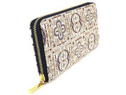 Miyabi (Purple) Zippered Long Wallet