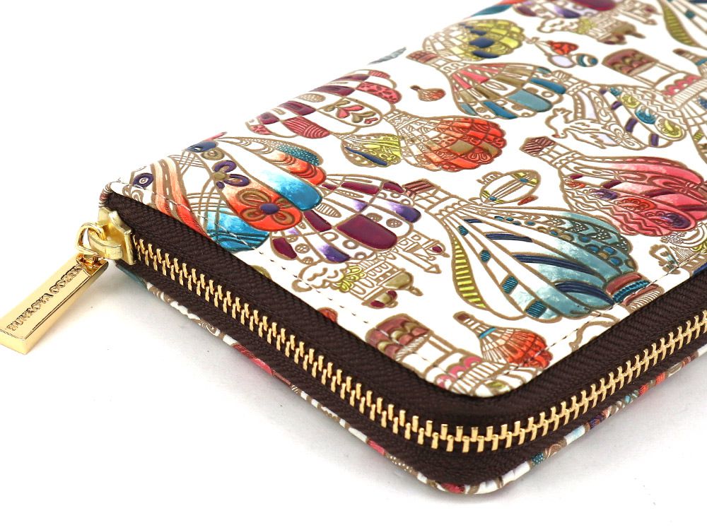 Air Balloons Zippered Long Wallet