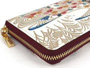 Royal Chrysanthemum Zippered Long Wallet