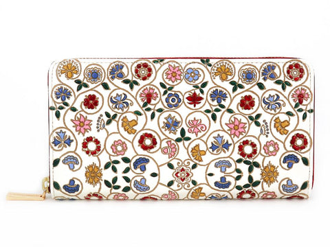 KOBANA - Tiny Flowers Zippered Long Wallet