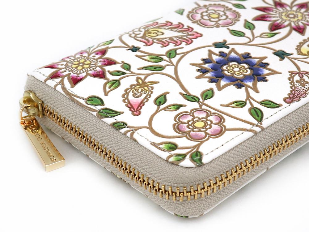HANASARASA - Floral Chintz Zippered Long Wallet