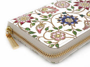 HANASARASA - Floral Chintz Zippered Long Wallet
