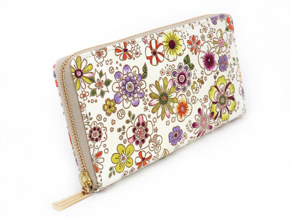 Honeybee Zippered Long Wallet