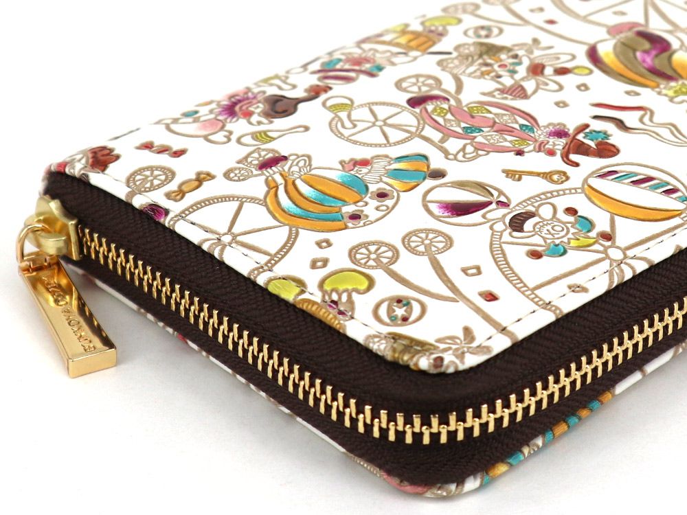 Pierrot (Yellow) Zippered Long Wallet