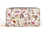 Pierrot (Purple) Zippered Long Wallet