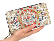 KARAKO - Chinese Dolls Zippered Long Wallet