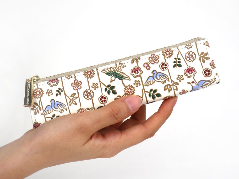 Birds and Cherry Blossoms Pen Case