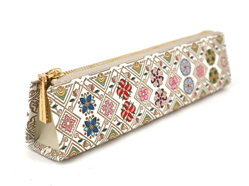 HANABISHI - Traditional Flower Patterns Pen Case