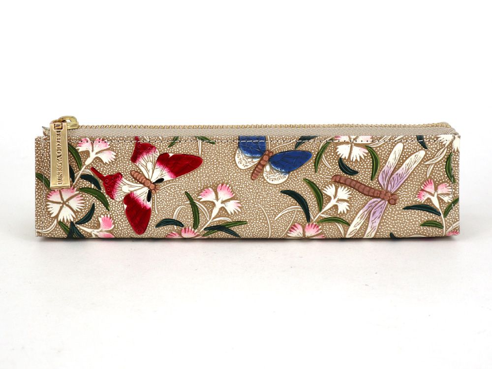 Dianthus Flowers Pen Case