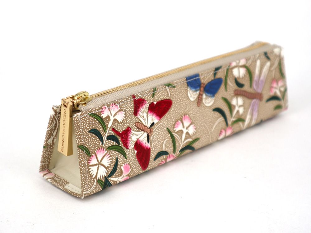 Dianthus Flowers Pen Case