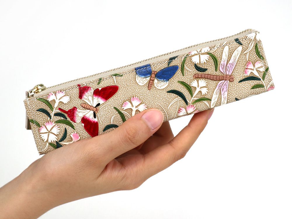 Dianthus Flowers Pen Case