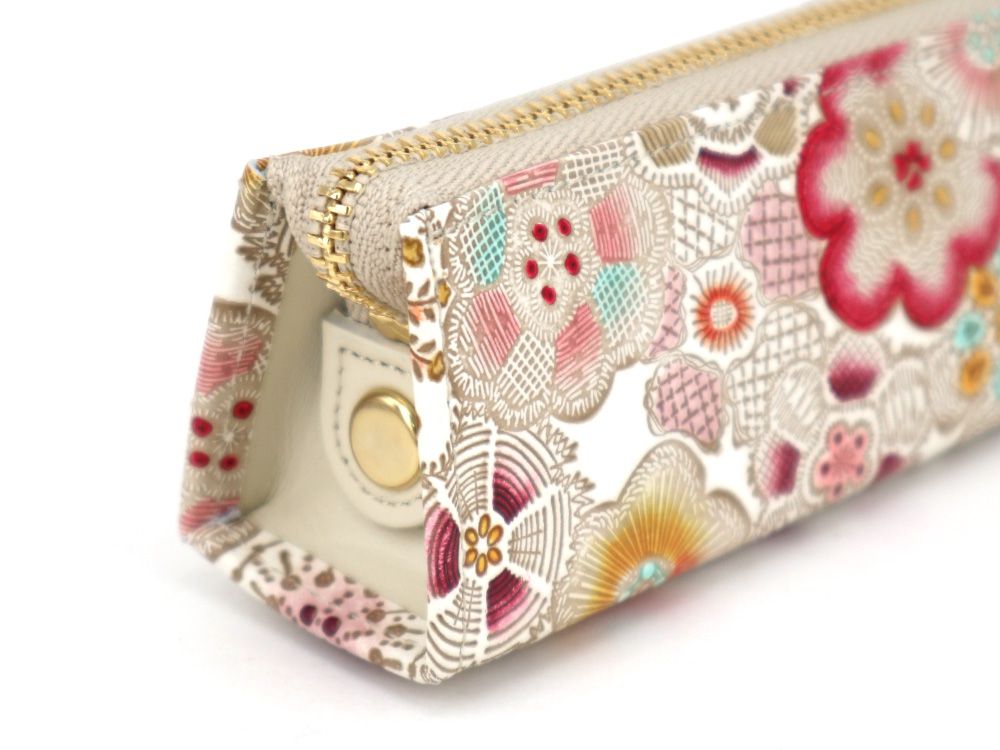 Spring Bloom (Red) Pen Case