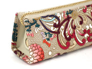 RANGIKU - Firework Chrysanthemums (Wine&Pink) Pen Case