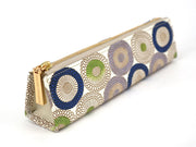 Umbrella Chrysanthemums (Shimmering Blue) Pen Case