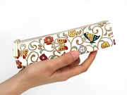 KINKARAOOBANA - Golden Flowers and Butterflies Pen Case