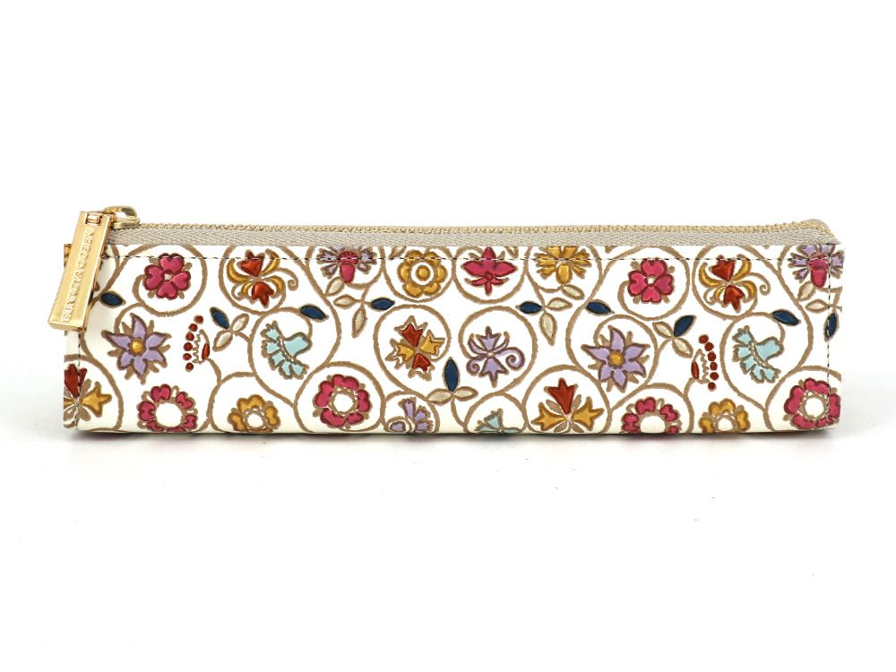 KINKARAKOBANA - Small Golden Flowers Pen Case